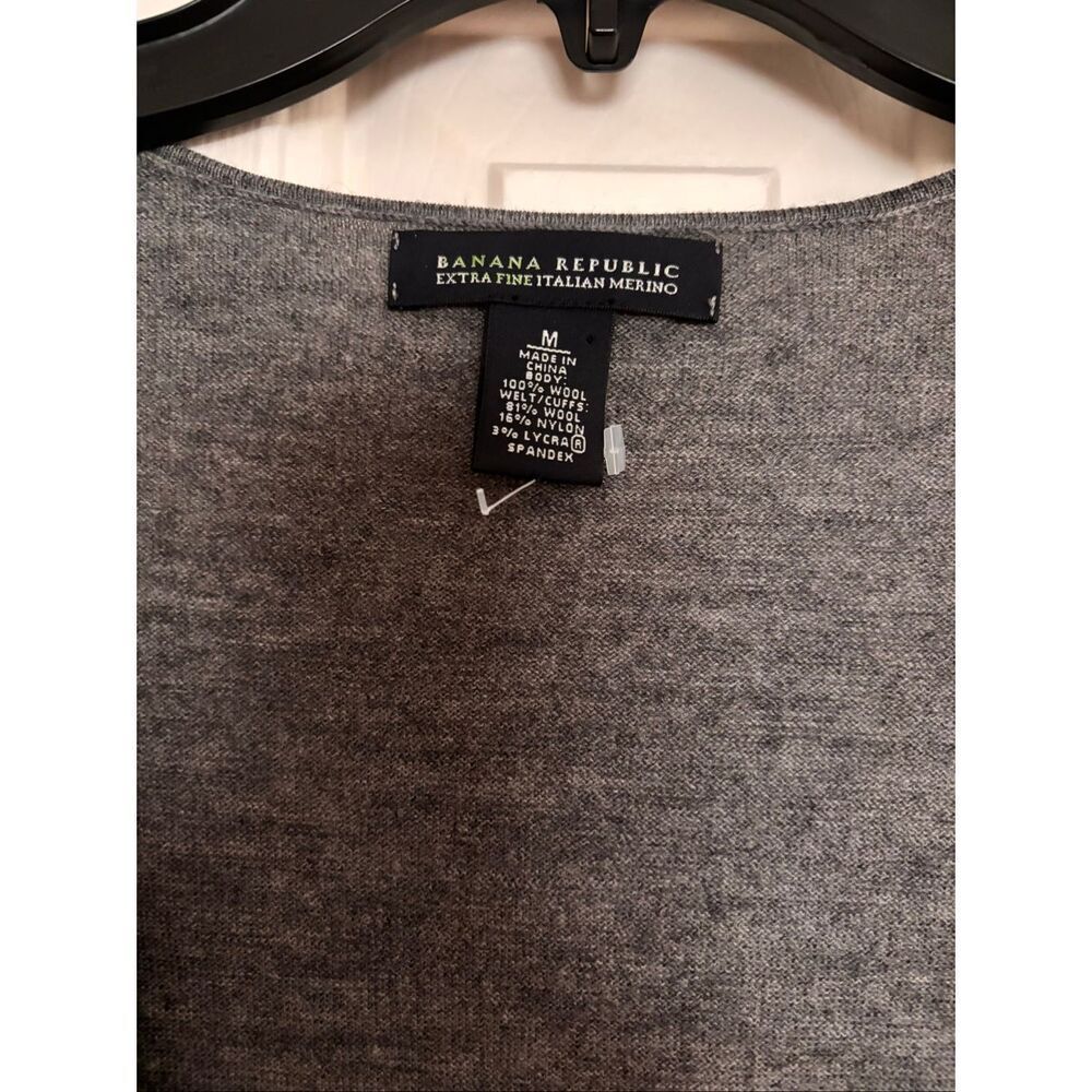 Banana Republic Merino Wool Crisscross Sweater - Picture 2 of 5